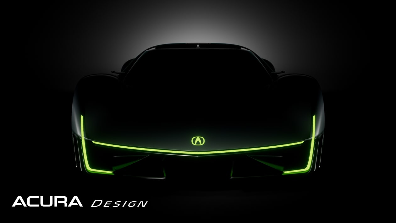 Electric Honda supercar teased by sister brand Acura Auto Express